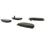 CENTRIC PARTS 102.02450 C-Tek Semi-Metallic Brake Pads with Shims