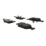 CENTRIC PARTS 102.02530 C-Tek Semi-Metallic Brake Pads with Shims