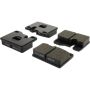 CENTRIC PARTS 102.02540 C-Tek Semi-Metallic Brake Pads with Shims