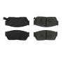 CENTRIC PARTS 102.02760 C-Tek Semi-Metallic Brake Pads with Shims