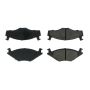 CENTRIC PARTS 102.02800 C-Tek Semi-Metallic Brake Pads with Shims