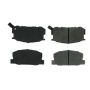 CENTRIC PARTS 102.02820 C-Tek Semi-Metallic Brake Pads with Shims