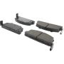 CENTRIC PARTS 102.02850 C-Tek Semi-Metallic Brake Pads with Shims