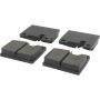 CENTRIC PARTS 102.02880 C-Tek Semi-Metallic Brake Pads with Shims