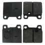 CENTRIC PARTS 102.02880 C-Tek Semi-Metallic Brake Pads with Shims