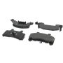 CENTRIC PARTS 102.02890 C-Tek Semi-Metallic Brake Pads with Shims