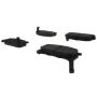 CENTRIC PARTS 102.02910 C-Tek Semi-Metallic Brake Pads with Shims