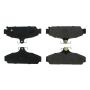 CENTRIC PARTS 102.02940 C-Tek Semi-Metallic Brake Pads with Shims