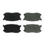 CENTRIC PARTS 102.02970 C-Tek Semi-Metallic Brake Pads with Shims