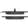 CENTRIC PARTS 102.02980 C-Tek Semi-Metallic Brake Pads with Shims