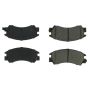 CENTRIC PARTS 102.03110 C-Tek Semi-Metallic Brake Pads with Shims