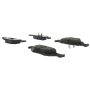 CENTRIC PARTS 102.03220 C-Tek Semi-Metallic Brake Pads with Shims