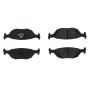CENTRIC PARTS 102.03220 C-Tek Semi-Metallic Brake Pads with Shims