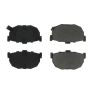 CENTRIC PARTS 102.03230 C-Tek Semi-Metallic Brake Pads with Shims