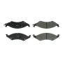 CENTRIC PARTS 102.03240 C-Tek Semi-Metallic Brake Pads with Shims