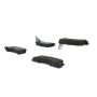 CENTRIC PARTS 102.03250 C-Tek Semi-Metallic Brake Pads with Shims