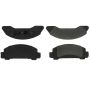CENTRIC PARTS 102.03260 C-Tek Semi-Metallic Brake Pads with Shims
