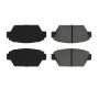 CENTRIC PARTS 102.03290 C-Tek Semi-Metallic Brake Pads with Shims
