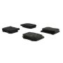 CENTRIC PARTS 102.03300 C-Tek Semi-Metallic Brake Pads with Shims