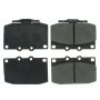 CENTRIC PARTS 102.03310 C-Tek Semi-Metallic Brake Pads with Shims