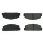 CENTRIC PARTS 102.03320 C-Tek Semi-Metallic Brake Pads with Shims