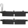 CENTRIC PARTS 102.03420 C-Tek Semi-Metallic Brake Pads with Shims