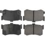 CENTRIC PARTS 102.03420 C-Tek Semi-Metallic Brake Pads with Shims
