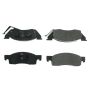 CENTRIC PARTS 102.03440 C-Tek Semi-Metallic Brake Pads with Shims