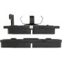 CENTRIC PARTS 102.03480 C-Tek Semi-Metallic Brake Pads with Shims