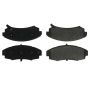 CENTRIC PARTS 102.03530 C-Tek Semi-Metallic Brake Pads with Shims