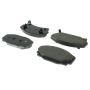 CENTRIC PARTS 102.03540 C-Tek Semi-Metallic Brake Pads with Shims