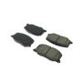 CENTRIC PARTS 102.03560 C-Tek Semi-Metallic Brake Pads with Shims