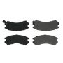 CENTRIC PARTS 102.03570 C-Tek Semi-Metallic Brake Pads with Shims
