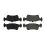 CENTRIC PARTS 102.03590 C-Tek Semi-Metallic Brake Pads with Shims