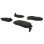 CENTRIC PARTS 102.03630 C-Tek Semi-Metallic Brake Pads with Shims