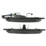 CENTRIC PARTS 102.03670 C-Tek Semi-Metallic Brake Pads with Shims