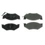 CENTRIC PARTS 102.03670 C-Tek Semi-Metallic Brake Pads with Shims