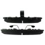 CENTRIC PARTS 102.03690 C-Tek Semi-Metallic Brake Pads with Shims