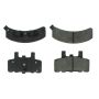 CENTRIC PARTS 102.03690 C-Tek Semi-Metallic Brake Pads with Shims