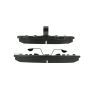 CENTRIC PARTS 102.03700 C-Tek Semi-Metallic Brake Pads with Shims