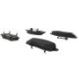 CENTRIC PARTS 102.03760 C-Tek Semi-Metallic Brake Pads with Shims