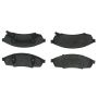 CENTRIC PARTS 102.03760 C-Tek Semi-Metallic Brake Pads with Shims