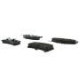 CENTRIC PARTS 102.03770 C-Tek Semi-Metallic Brake Pads with Shims
