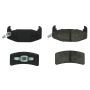 CENTRIC PARTS 102.03770 C-Tek Semi-Metallic Brake Pads with Shims