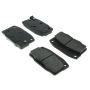 CENTRIC PARTS 102.03780 C-Tek Semi-Metallic Brake Pads with Shims
