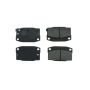 CENTRIC PARTS 102.03780 C-Tek Semi-Metallic Brake Pads with Shims