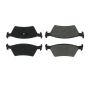 CENTRIC PARTS 102.03810 C-Tek Semi-Metallic Brake Pads with Shims
