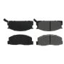 CENTRIC PARTS 102.03880 C-Tek Semi-Metallic Brake Pads with Shims