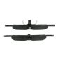 CENTRIC PARTS 102.03941 C-Tek Semi-Metallic Brake Pads with Shims