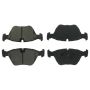 CENTRIC PARTS 102.03941 C-Tek Semi-Metallic Brake Pads with Shims